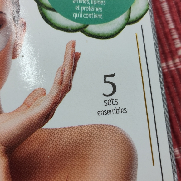 NEW!! Avenue 9 Cucumber Under Eye Pads (5 Sets) - Picture 4 of 6